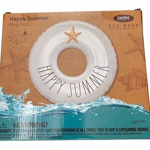 Coconut Float Rae Dunn Large Happy Summer Float